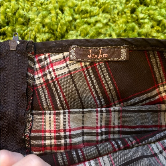 True 90’s vintage plaid a-line skirt - Picture 5 of 6